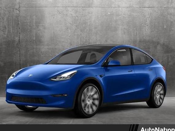 TESLA MODEL Y 2020 5YJYGDEE1LF053497 image